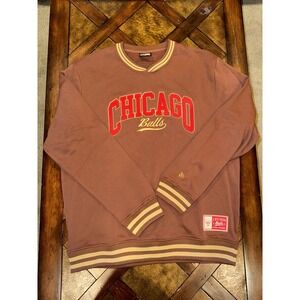 New Era Chicago Bulls BrownCrewneck Size XL Men's